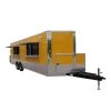 8.5' x 24' Concession Food Trailer Yellow Event Catering