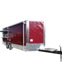 8.5' x 18' Concession Food Trailer Brandy Wine With Appliances