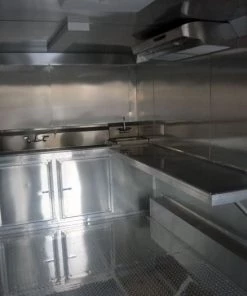 Concession Food Trailer - 8.5' x 14' - White and Features Vent Hood 14 Concession Food Trailer - 8.5' x 14' - White and Features Vent Hood -Cheap Concession Trailers Shop 525 02 2 1 1