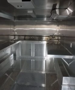 Concession Food Trailer - 8.5' x 14' - White and Features Vent Hood 17 Concession Food Trailer - 8.5' x 14' - White and Features Vent Hood -Cheap Concession Trailers Shop 525 04 2 1 1