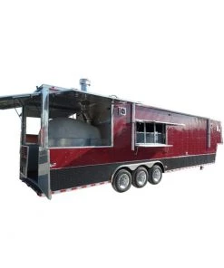 8.5' x 40' Gooseneck Concession Food Trailer With Appliances