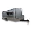 8.5' x 20' Silver Frost Concession Food Trailer With Appliances