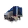 8.5' x 45' Indigo Blue Enclosed Gooseneck Trailer