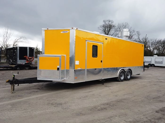 8.5' x 24' Yellow Food Concessions Trailer With Appliances 30 8.5' x 24' Yellow Food Concessions Trailer With Appliances - Image 30