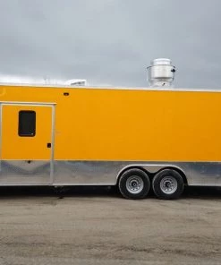 8.5' x 24' Yellow Food Concessions Trailer With Appliances 40 8.5' x 24' Yellow Food Concessions Trailer With Appliances -Cheap Concession Trailers Shop dji 0032 2