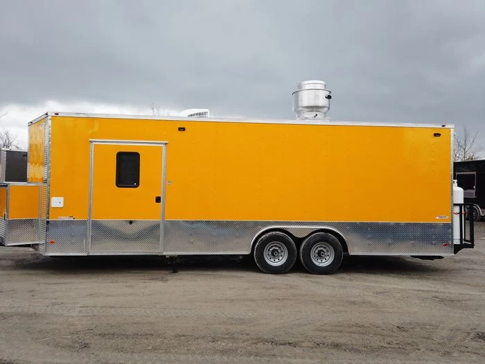 8.5' x 24' Yellow Food Concessions Trailer With Appliances 10 8.5' x 24' Yellow Food Concessions Trailer With Appliances - Image 10
