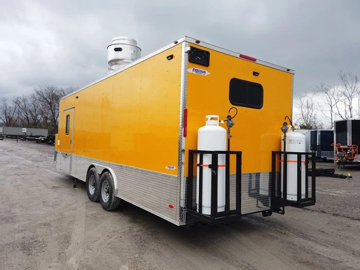 8.5' x 24' Yellow Food Concessions Trailer With Appliances 3 8.5' x 24' Yellow Food Concessions Trailer With Appliances - Image 3