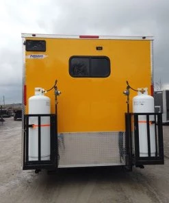 8.5' x 24' Yellow Food Concessions Trailer With Appliances 55 8.5' x 24' Yellow Food Concessions Trailer With Appliances -Cheap Concession Trailers Shop dji 0034 2
