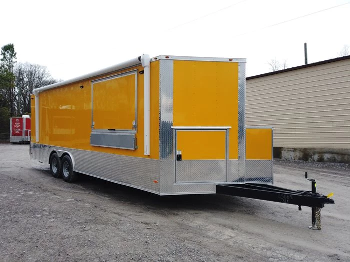 8.5' x 24' Yellow Food Concessions Trailer With Appliances 11 8.5' x 24' Yellow Food Concessions Trailer With Appliances - Image 11