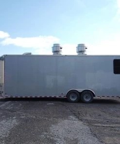 8.5' x 26' Silver Frost Concession Food Trailer with Appliances -Cheap Concession Trailers Shop dji 0066 2 2