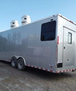 8.5' x 26' Silver Frost Concession Food Trailer with Appliances -Cheap Concession Trailers Shop dji 0067 1 9