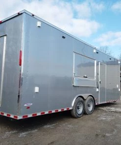 8.5' x 26' Silver Frost Concession Food Trailer with Appliances -Cheap Concession Trailers Shop dji 0069 2