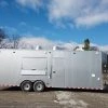 8.5' x 26' Silver Frost Concession Food Trailer with Appliances