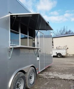8.5' x 26' Silver Frost Concession Food Trailer with Appliances -Cheap Concession Trailers Shop dji 0075 1