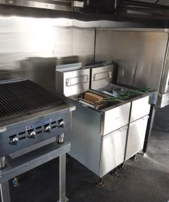 8.5' x 26' Silver Frost Concession Food Trailer with Appliances -Cheap Concession Trailers Shop dji 0082 1