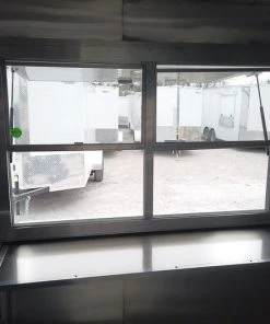 8.5' x 24' Black Porch Style BBQ Concession Food Trailer -Cheap Concession Trailers Shop dji 0470 1