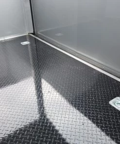 8.5' x 22' Black Porch Style Concession Food Trailer -Cheap Concession Trailers Shop dji 0640 2