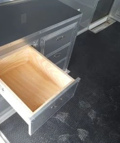 8.5' x 22' Black Porch Style Concession Food Trailer -Cheap Concession Trailers Shop dji 0645 1 2