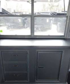 8.5' x 22' Black Porch Style Concession Food Trailer -Cheap Concession Trailers Shop dji 0651 1