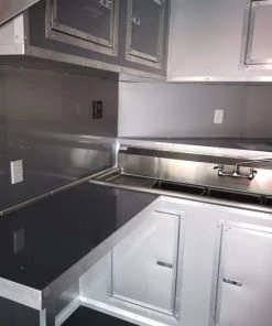 8.5' x 20' Charcoal Grey Concession Food Trailer -Cheap Concession Trailers Shop dji 0677