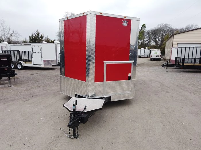 8.5' x 18' Red Elite Style Concession Food Trailer 19 8.5' x 18' Red Elite Style Concession Food Trailer - Image 19