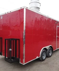 8.5' x 18' Red Elite Style Concession Food Trailer 46 8.5' x 18' Red Elite Style Concession Food Trailer -Cheap Concession Trailers Shop dji 0688 1