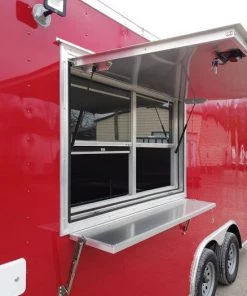8.5' x 18' Red Elite Style Concession Food Trailer 38 8.5' x 18' Red Elite Style Concession Food Trailer -Cheap Concession Trailers Shop dji 0694 2
