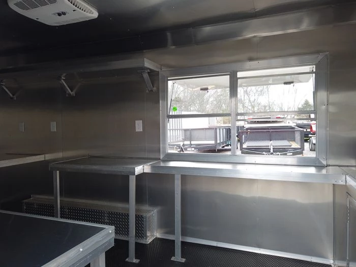 8.5' x 18' Red Elite Style Concession Food Trailer 23 8.5' x 18' Red Elite Style Concession Food Trailer - Image 23