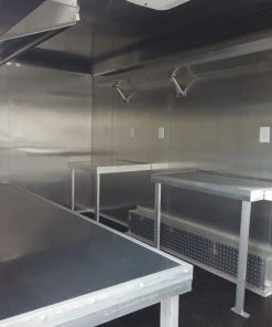 8.5' x 18' Red Elite Style Concession Food Trailer 51 8.5' x 18' Red Elite Style Concession Food Trailer -Cheap Concession Trailers Shop dji 0698 1