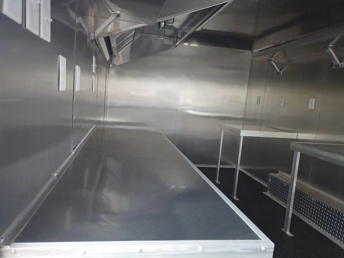 8.5' x 18' Red Elite Style Concession Food Trailer 6 8.5' x 18' Red Elite Style Concession Food Trailer - Image 6