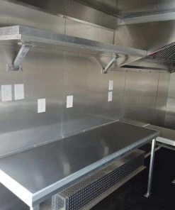8.5' x 18' Red Elite Style Concession Food Trailer 37 8.5' x 18' Red Elite Style Concession Food Trailer -Cheap Concession Trailers Shop dji 0700