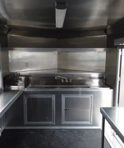 8.5' x 18' Red Elite Style Concession Food Trailer 42 8.5' x 18' Red Elite Style Concession Food Trailer -Cheap Concession Trailers Shop dji 0701 3