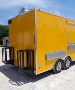 8.5' x 16' Yellow Food Concession Trailer 28 8.5' x 16' Yellow Food Concession Trailer -Cheap Concession Trailers Shop dsc00209 3 1