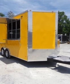 8.5' x 16' Yellow Food Concession Trailer 31 8.5' x 16' Yellow Food Concession Trailer -Cheap Concession Trailers Shop dsc00210 4 1
