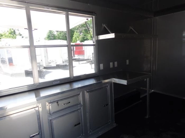 8.5' x 16' Yellow Food Concession Trailer 2 8.5' x 16' Yellow Food Concession Trailer - Image 2