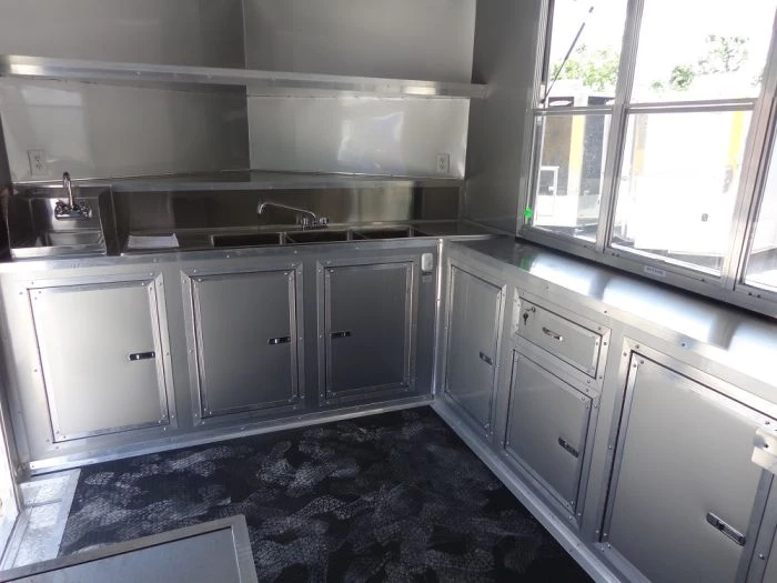 8.5' x 16' Yellow Food Concession Trailer 13 8.5' x 16' Yellow Food Concession Trailer - Image 13