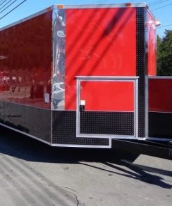 Concession Trailer 8.5'x22' Vending BBQ Smoker Event Catering (Red) -Cheap Concession Trailers Shop dsc00364 1 1