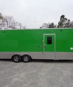 8.5' x 24' Lime Green Concession Food Trailer -Cheap Concession Trailers Shop dsc00367 2