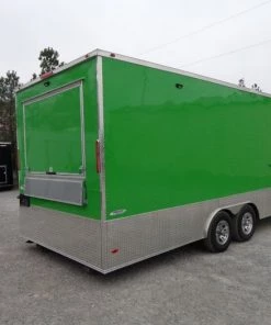 8.5' x 24' Lime Green Concession Food Trailer -Cheap Concession Trailers Shop dsc00368 1