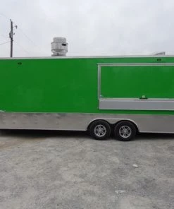 8.5' x 24' Lime Green Concession Food Trailer -Cheap Concession Trailers Shop dsc00371 2