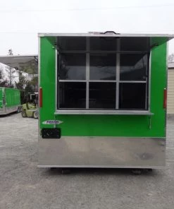 8.5' x 24' Lime Green Concession Food Trailer -Cheap Concession Trailers Shop dsc00374 2