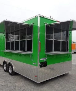 8.5' x 24' Lime Green Concession Food Trailer -Cheap Concession Trailers Shop dsc00375 2