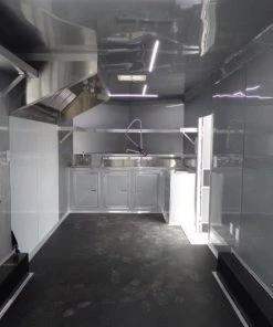 8.5' x 24' Lime Green Concession Food Trailer -Cheap Concession Trailers Shop dsc00389 2