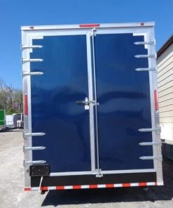 8.5' x 45' Indigo Blue Enclosed Gooseneck Trailer -Cheap Concession Trailers Shop dsc00548 2 1