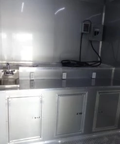 8.5' x 45' Indigo Blue Enclosed Gooseneck Trailer -Cheap Concession Trailers Shop dsc00563 2 1