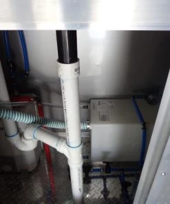 8.5' x 45' Indigo Blue Enclosed Gooseneck Trailer -Cheap Concession Trailers Shop dsc00564 2 1