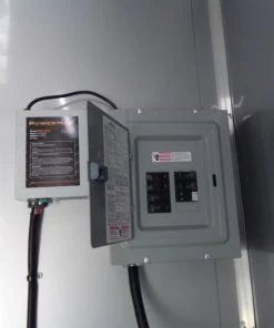 8.5' x 45' Indigo Blue Enclosed Gooseneck Trailer -Cheap Concession Trailers Shop dsc00565 2 1