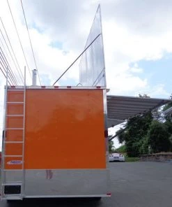 Concession Trailer Orange - 8.5' x 14' Catering Enclosed -Cheap Concession Trailers Shop dsc00673