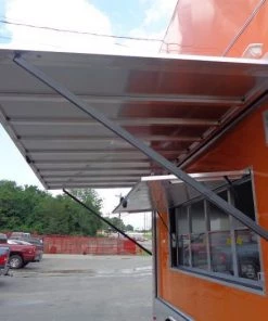 Concession Trailer Orange - 8.5' x 14' Catering Enclosed -Cheap Concession Trailers Shop dsc00681