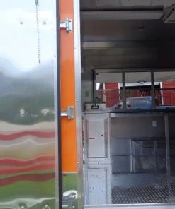 Concession Trailer Orange - 8.5' x 14' Catering Enclosed -Cheap Concession Trailers Shop dsc00682